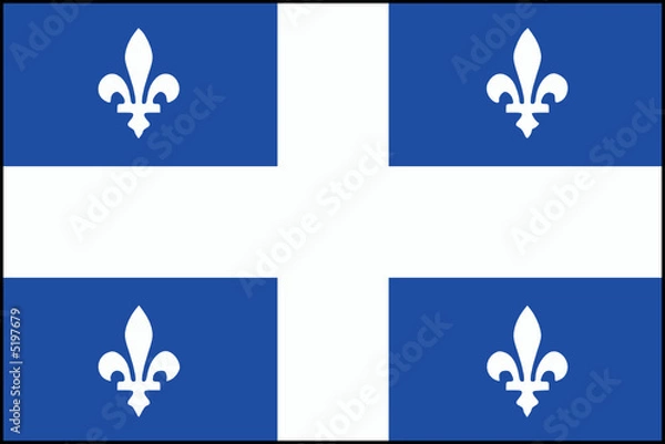 Obraz Drapeau du Québec