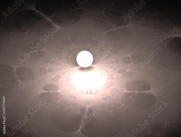 Fototapeta Imaginatory fractal abstract background Image