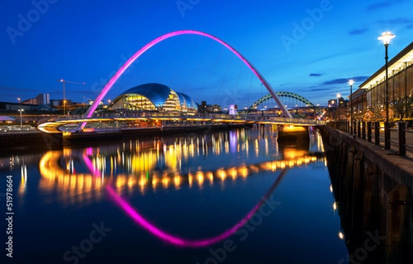 Fototapeta Millennium Bridge Newcastle
