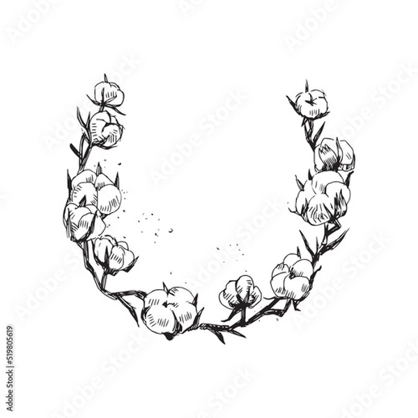 Obraz Wreath Design Very Cool.