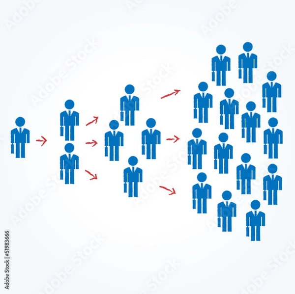 Obraz 会社員　ネットワーク　