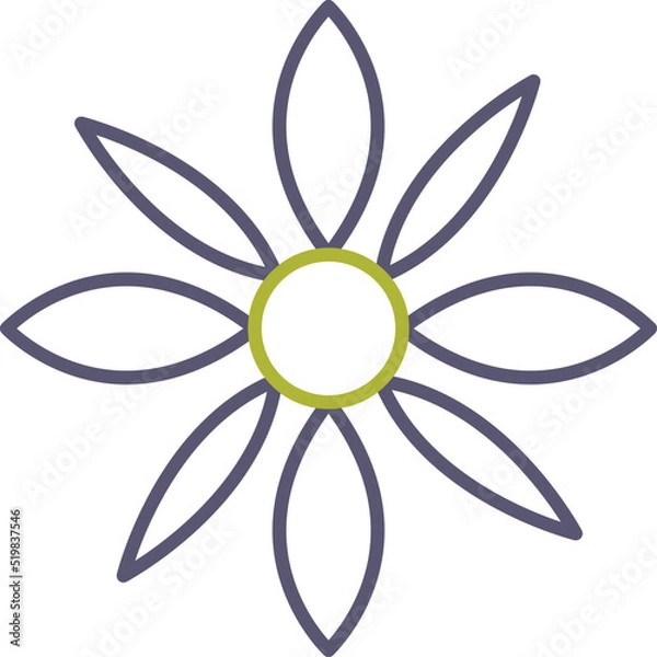 Fototapeta Flower Icon