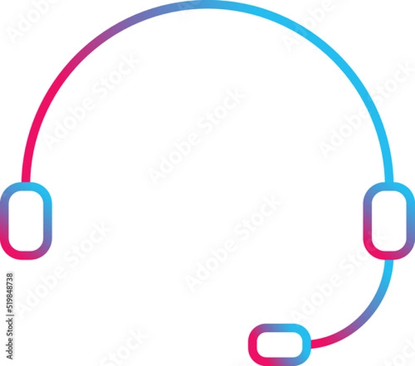 Obraz Unique Online Support Vector Icon