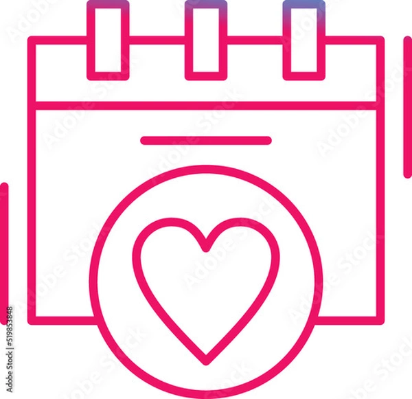 Obraz Wedding Day Icon