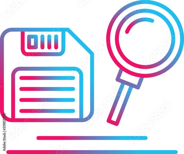 Fototapeta Search Icon