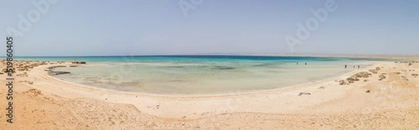 Obraz lonely beach at the red sea in egypt