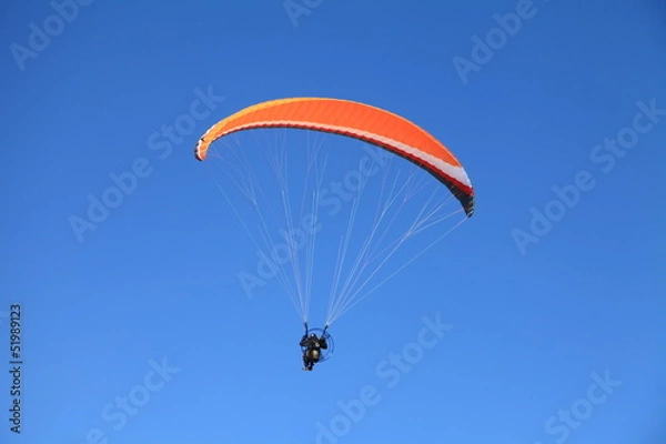 Obraz Powered Paragliding