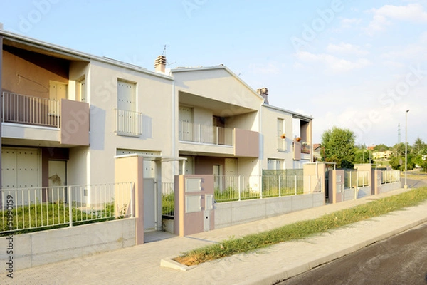 Obraz Case a schiera