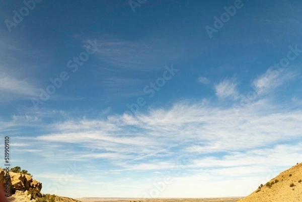 Fototapeta Light clouds sky replacement