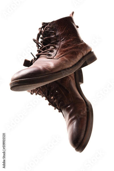 Obraz 動きのあるブーツの風景