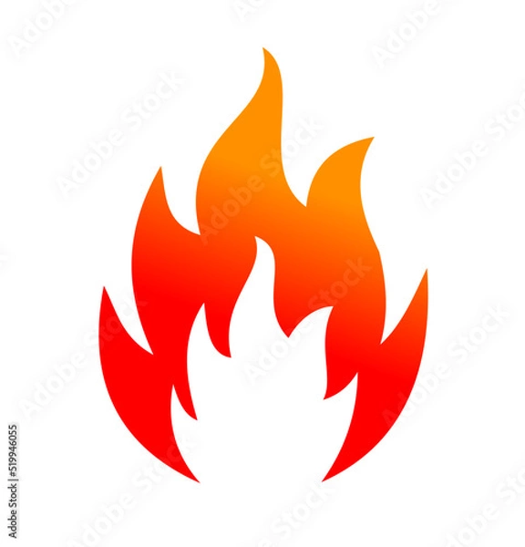 Obraz flammes symbole
