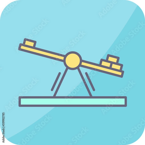 Fototapeta Line Icon