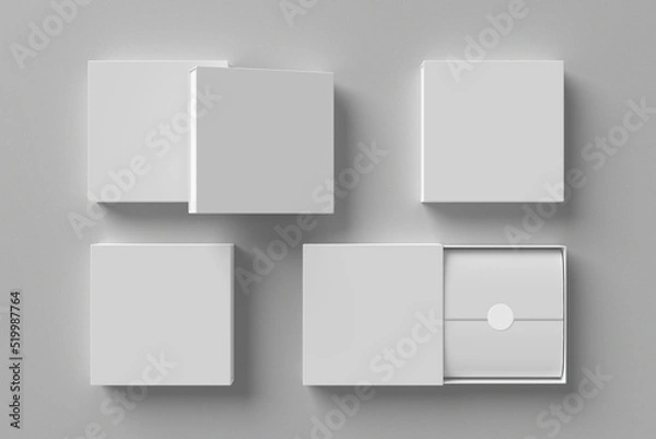 Obraz Square Slide Box Mockup