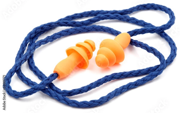 Obraz Protective ear plugs.