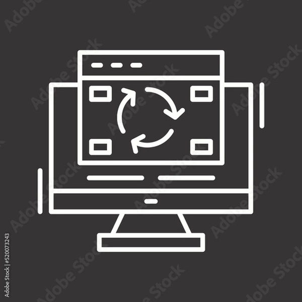 Fototapeta Update Icon