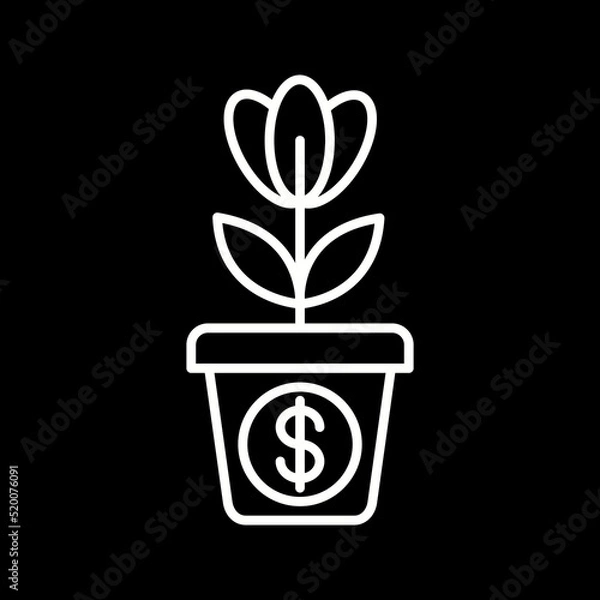 Fototapeta Growth Icon