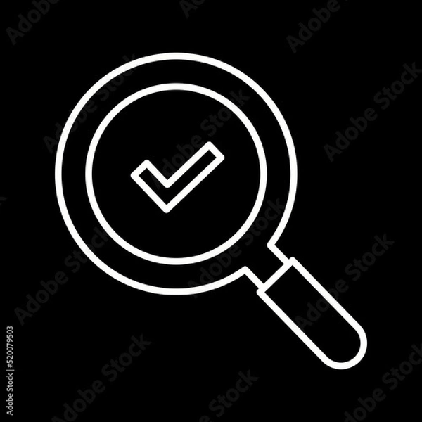 Fototapeta Magnifying Glass Icon