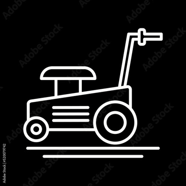 Obraz Lawn Mower Icon