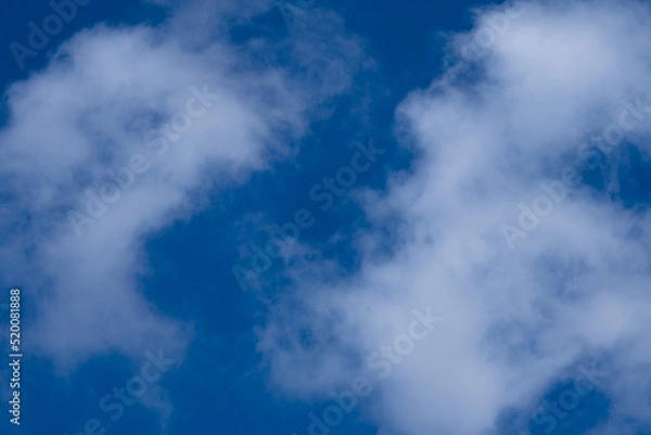 Obraz Cloud and Blue Sky Background