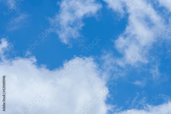 Obraz Cloud and Blue Sky Background