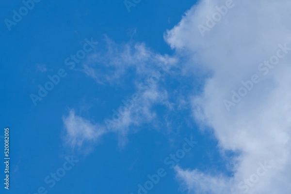Obraz Cloud and Blue Sky Background