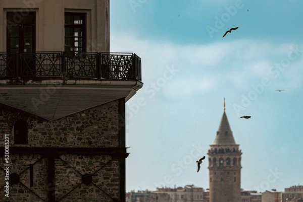 Obraz view of istanbul and mosque