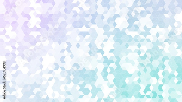 Fototapeta ダイヤのパターン背景素材，パープルとグリーンのグラデーション