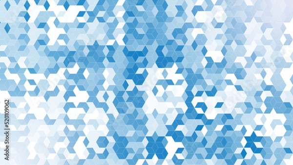Fototapeta ダイヤのパターン背景素材，ネイビーブルーのグラデーション