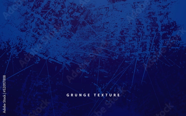 Fototapeta Abstract navy blue grunge texture background