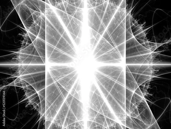 Obraz Imaginatory fractal abstract background Image