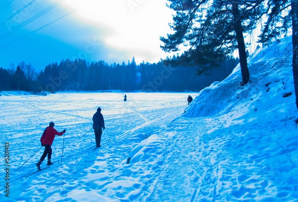 Obraz Winter activities