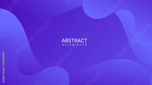 Fototapeta Abstract blue background with waves