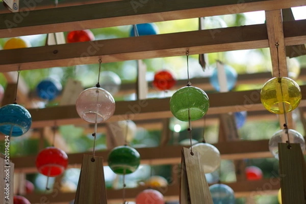 Fototapeta 川越氷川神社の風鈴