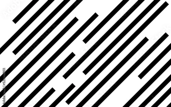 Fototapeta Abstract wallpaper with diagonal black and white strips. ฺbackground Geometric pattern	