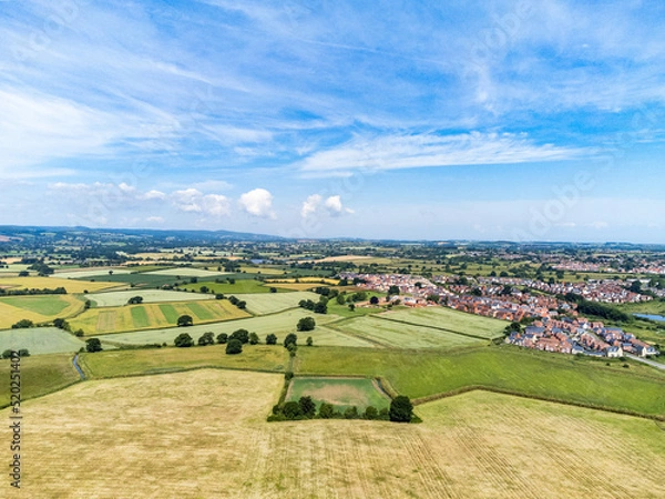 Obraz Somerset Fields, England