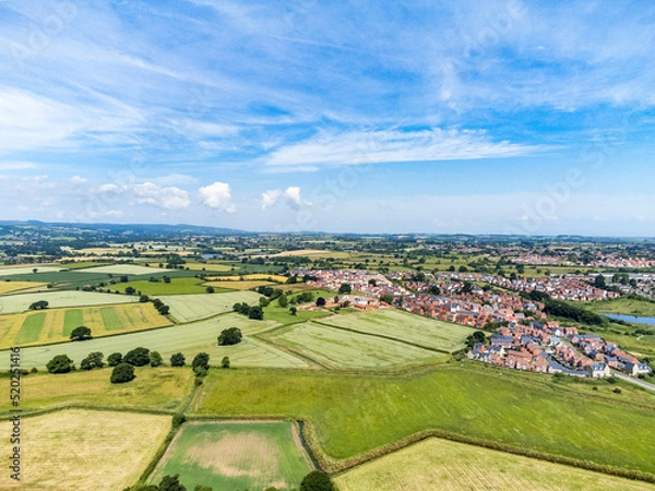 Obraz Somerset Fields, England