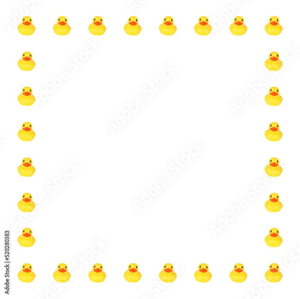 Obraz Toy duck border