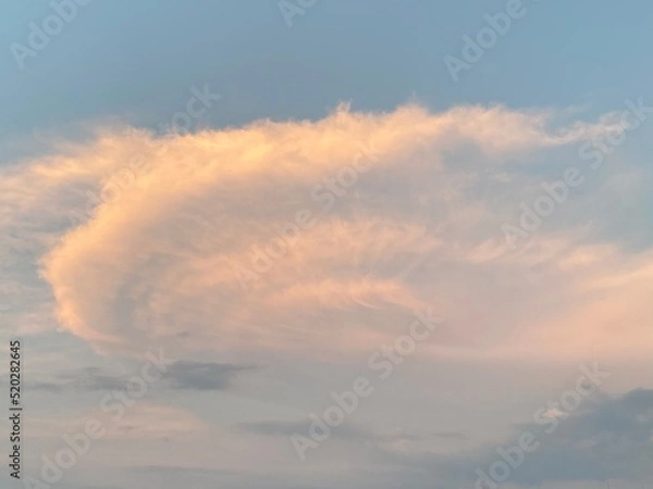 Fototapeta clouds in the sky