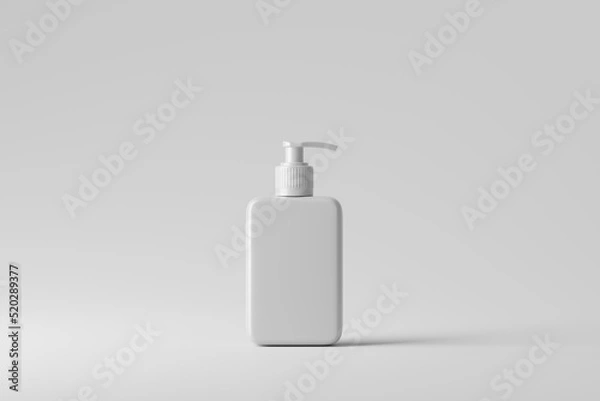 Fototapeta Square Pump Bottle Mockup