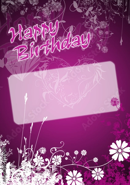 Obraz Happy Birthday