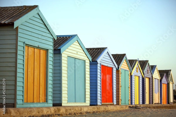 Obraz Beach huts