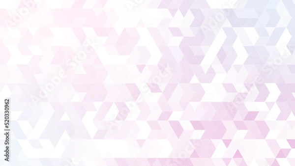 Obraz 三角パターン背景素材，ピンクのグラデーション