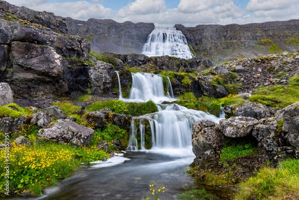 Obraz Dynjandi waterfalls in Iceland
