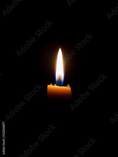 Obraz burning candle