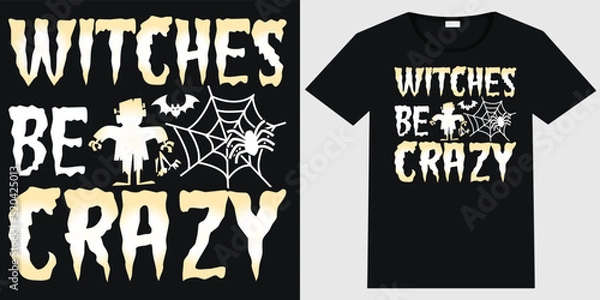 Obraz Halloween T-shirt Design