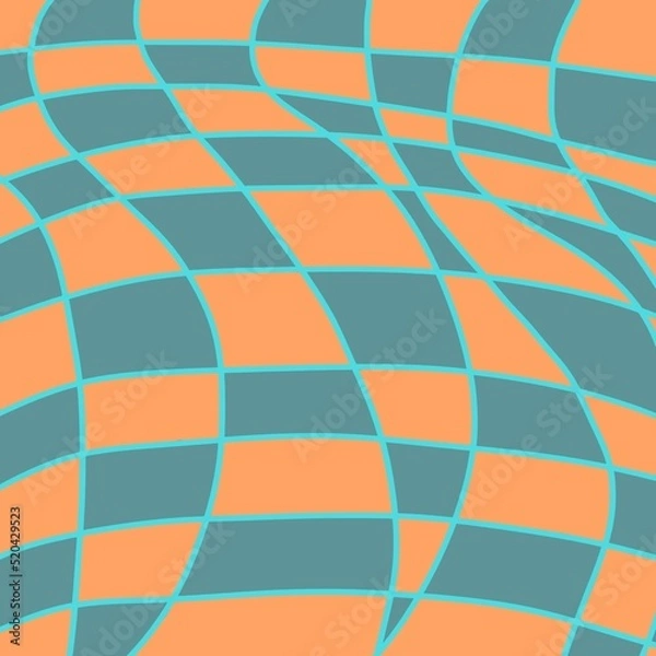 Fototapeta Checkered Background