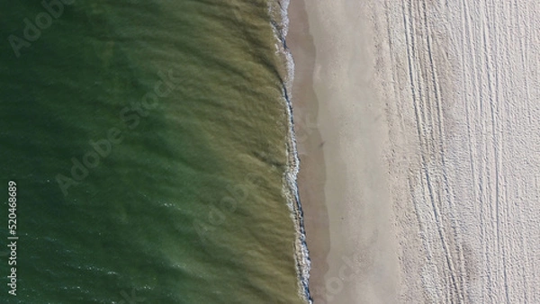 Obraz seashore filming from a drone view from above, Ukraine, Odessa