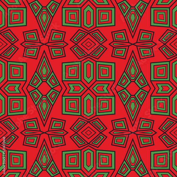 Fototapeta Abstract pattern geometric backgrounds 