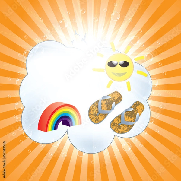 Obraz Summer offer template