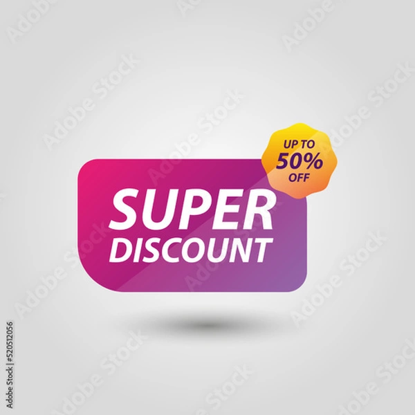 Obraz discount label